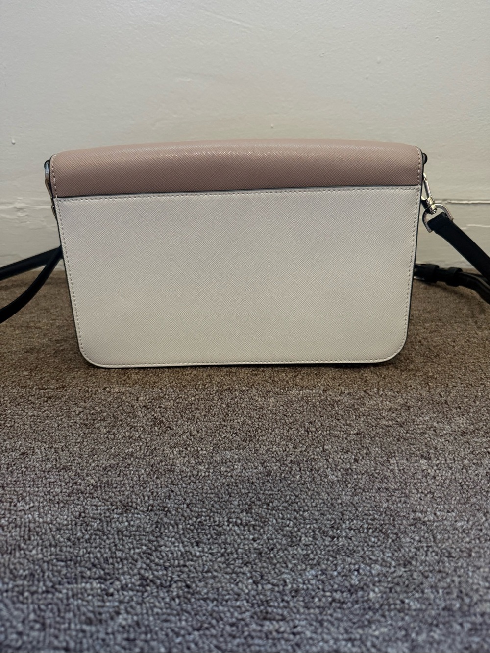 Kate Spade Colorblock Flap Crossbody & Matching wallet bundle |Toasted Hazelnut - Picture 4 of 13